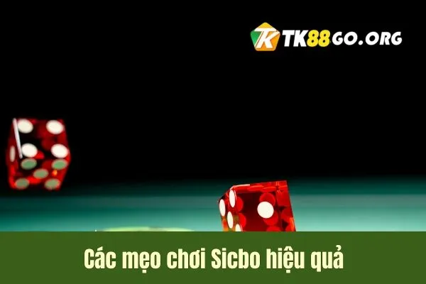 Mẹo chơi Sicbo TK88 hiệu quả